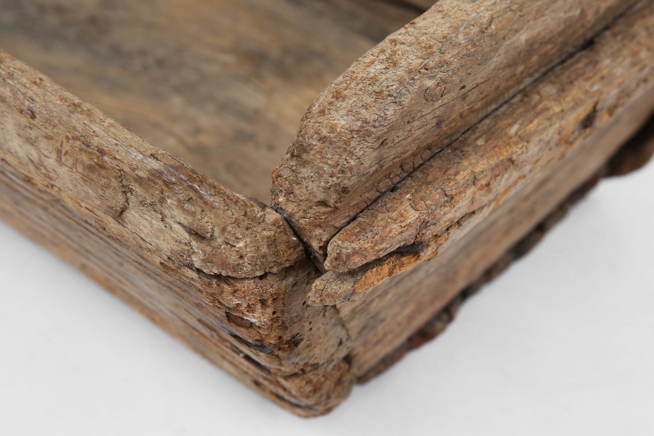 Antique Rustic Wooden Trough, France, 19th Centurythumbnail